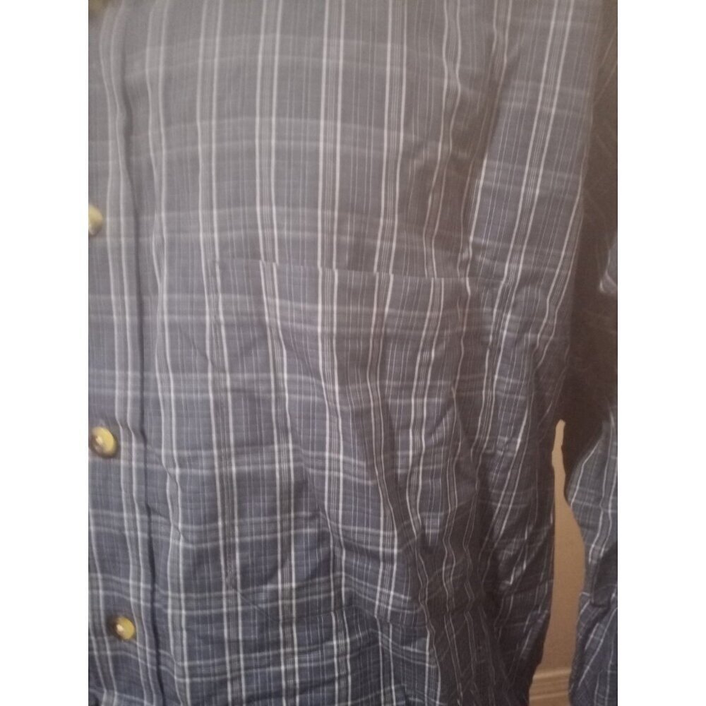 Pendleton Shirt Mens XL Blue 100% Cotton Plaid Long Sleeve Button Down - Picture 2 of 12